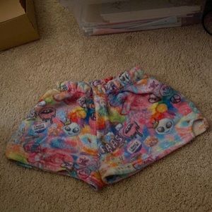 Iscream pj fluffy shorts